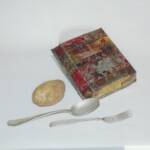 Irv's handmade eating utensils from the German POW camp